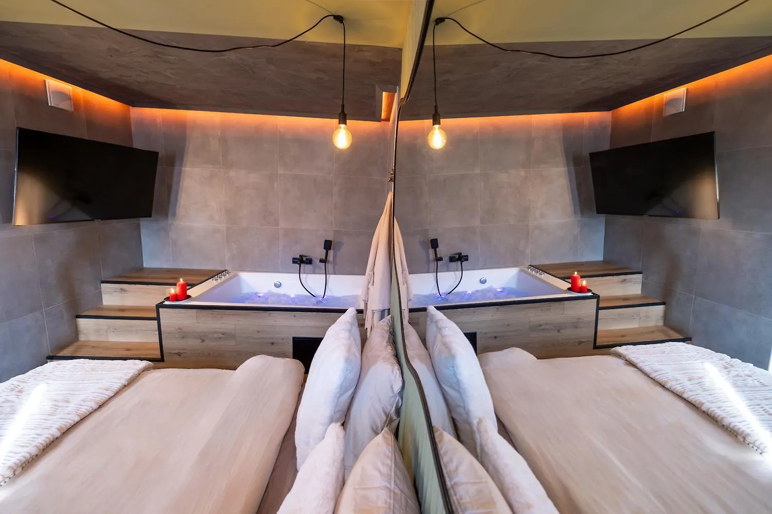Ecrin Des Alpes, Jacuzzi, Netflix, Ambiance Chalet Saint-Etienne  França